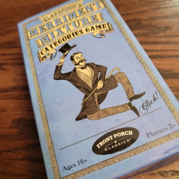 NEW Clarendons Merriment Mixture Categories Game. Ages 10+, 2+ Players. SEALED - Picture 6 of 6